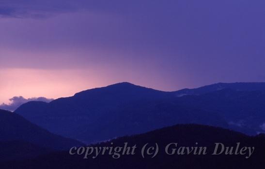 Evening, Looking towards Binna Burra, Lower Beechmont .jpg